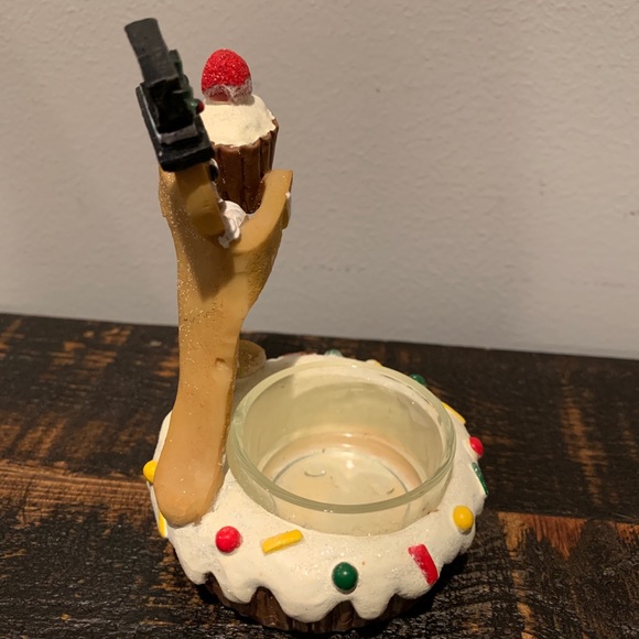 Yankee Candle Accents Yankee Candle Gingerbread Tea Light Holder